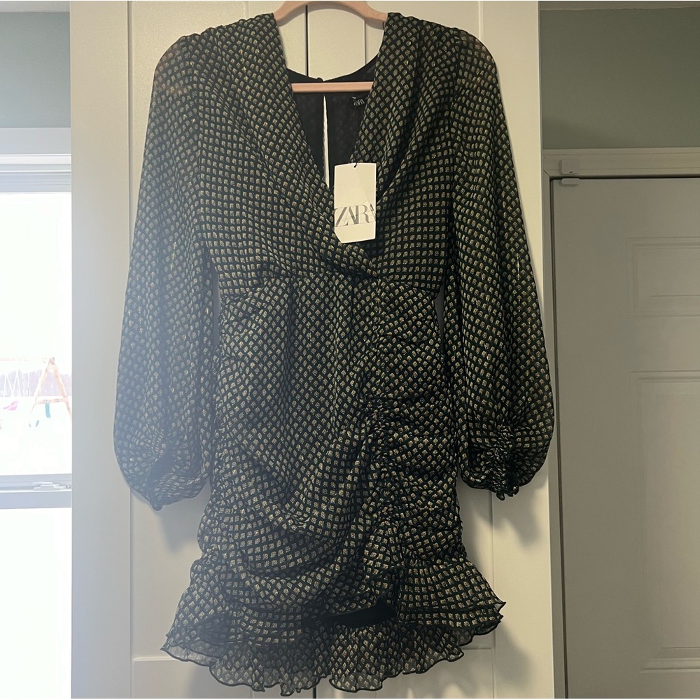 Zara Fall Formal Dress Long Sleeve